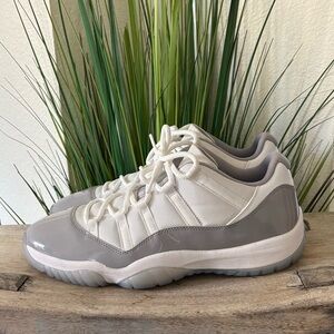 Air Jordan 11 Low Grey Cement Sneakers